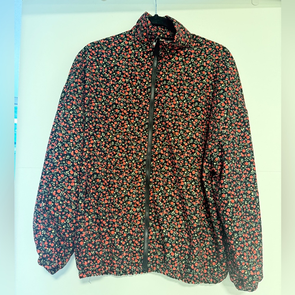 Dazy x Star Series Floral Zip-Up Jacket | Size Small | NWOT